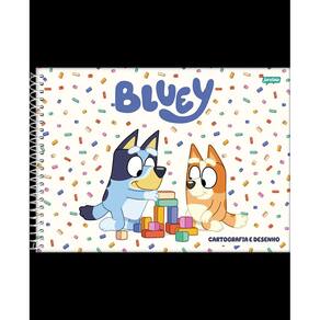 Caderno Desenho 80 Folhas Bluey Jandaia 2025