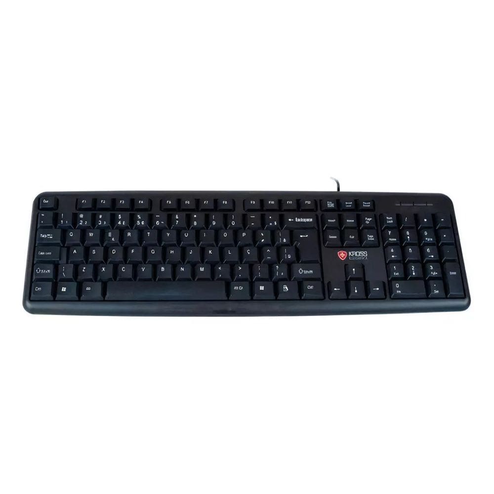 Teclado Kross Elegance Ke-k095v2 Com Fio Usb Preto