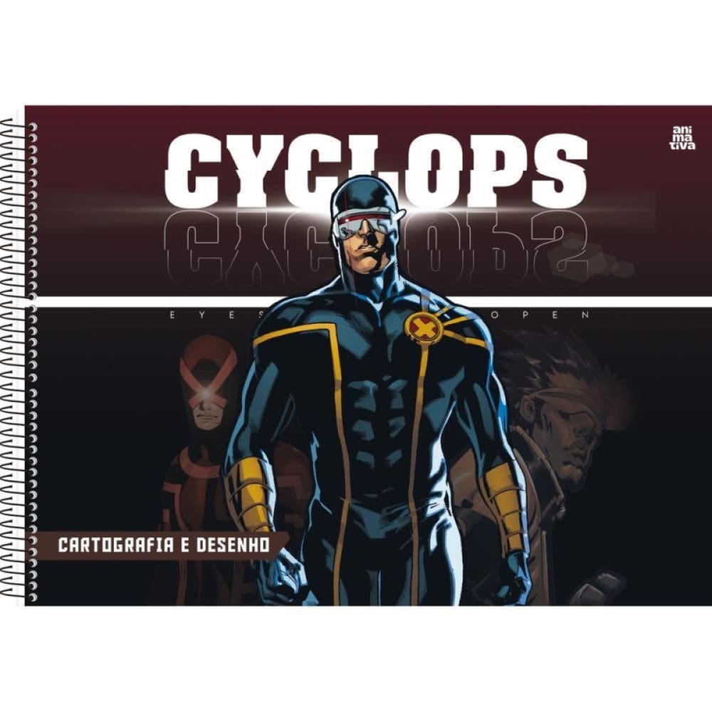 Caderno Desenho 60 Folhas X-men Animativa 3746