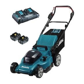 Cortador Grama 2 Baterias 5Ah 36V (18 + 18V) 48CM DLM480ZP Makita 110V