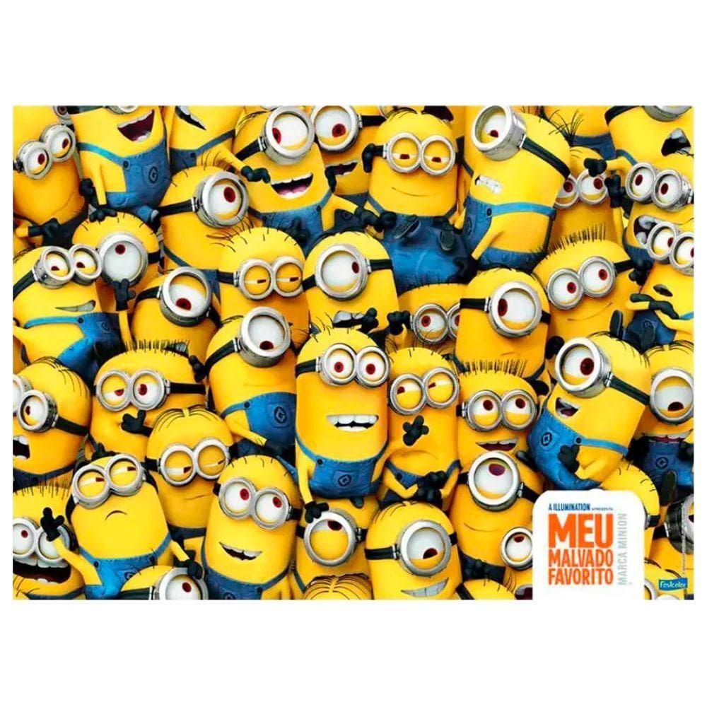 Tnt Estampado Minions - Painel