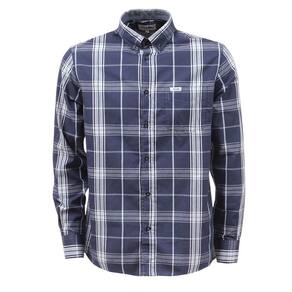Camisa Masculina Xadrez Azul Manga Curta Wrangler 37816
