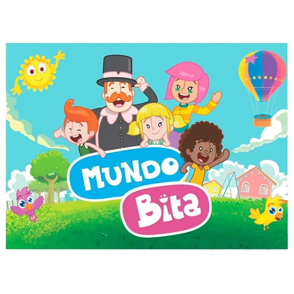 Tnt Estampado Mundo Bita - Painel