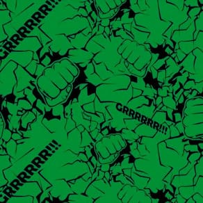 Tnt Estampado Punho Verde - 5 Metros