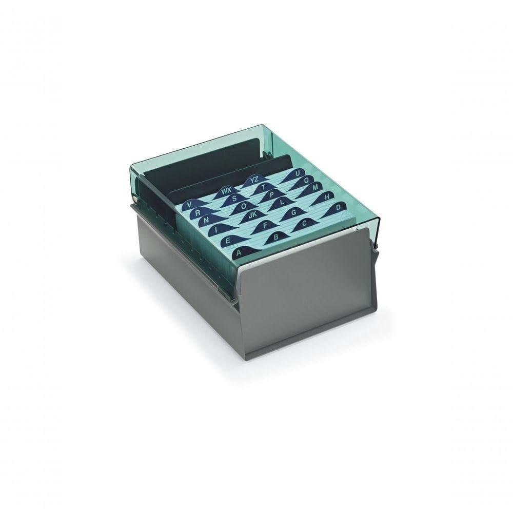 Fichario 6x9 De Mesa Com Indice Abecedario Acrimet 924 Verde