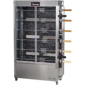 Assador Para 30 Frangos A Gás Giratório Gastromaq AF-30 G2 Bivolt