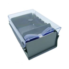 Fichario Cartão De Visita Mesa Com Indice Acrimet 910 Cristal