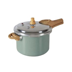 Panela De Pressão Ceramic Life Pressure Com Fundo De Indução 4,2L Verde Brinox