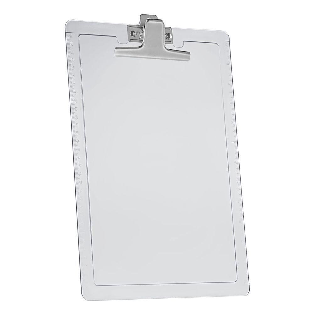 Prancheta Acrimet Oficio A4 Plastica Transparente 133 Cristal