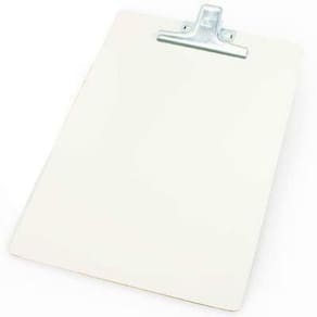 Kit 24 Prancheta Acrimet Oficio A4 Mdf Branca Opaca 111
