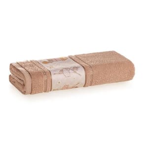 Toalha De Banho Infantil Fio Cardado Daisy Deserto