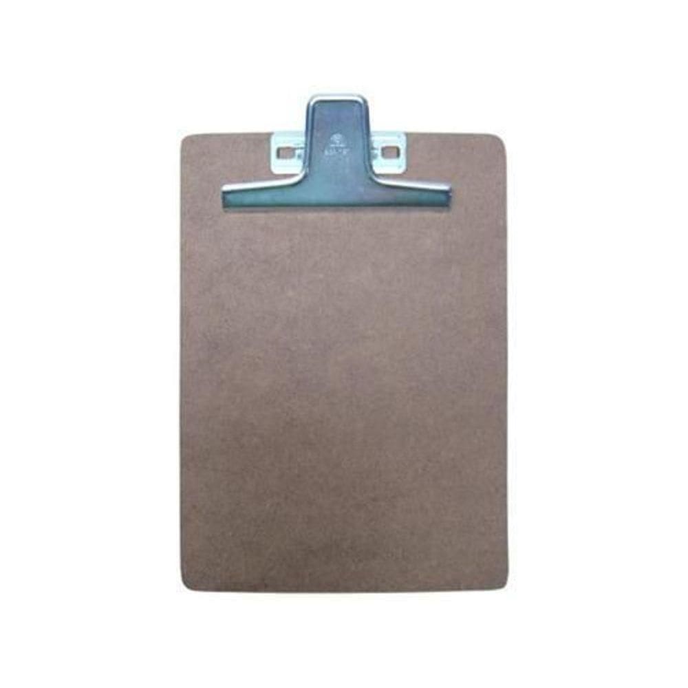 Prancheta Mdf Acrimet A5 Pequena Prend Metal 106 Marrom