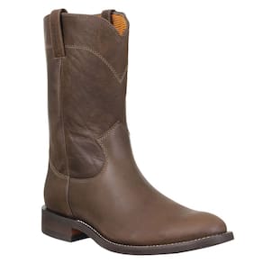 Bota Masculina Café Bico Redondo Jácomo 37886