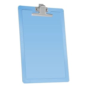 Prancheta Acrimet Oficio A4 Plastica Transparente 133 Azul