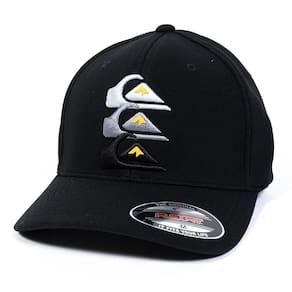 Boné Quiksilver Aba Curva Emb Three Logo WT25 Black