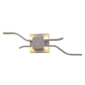 Luminária Ondulada Geometric LED Dimerizável 0752 Bivolt 16W Branco
