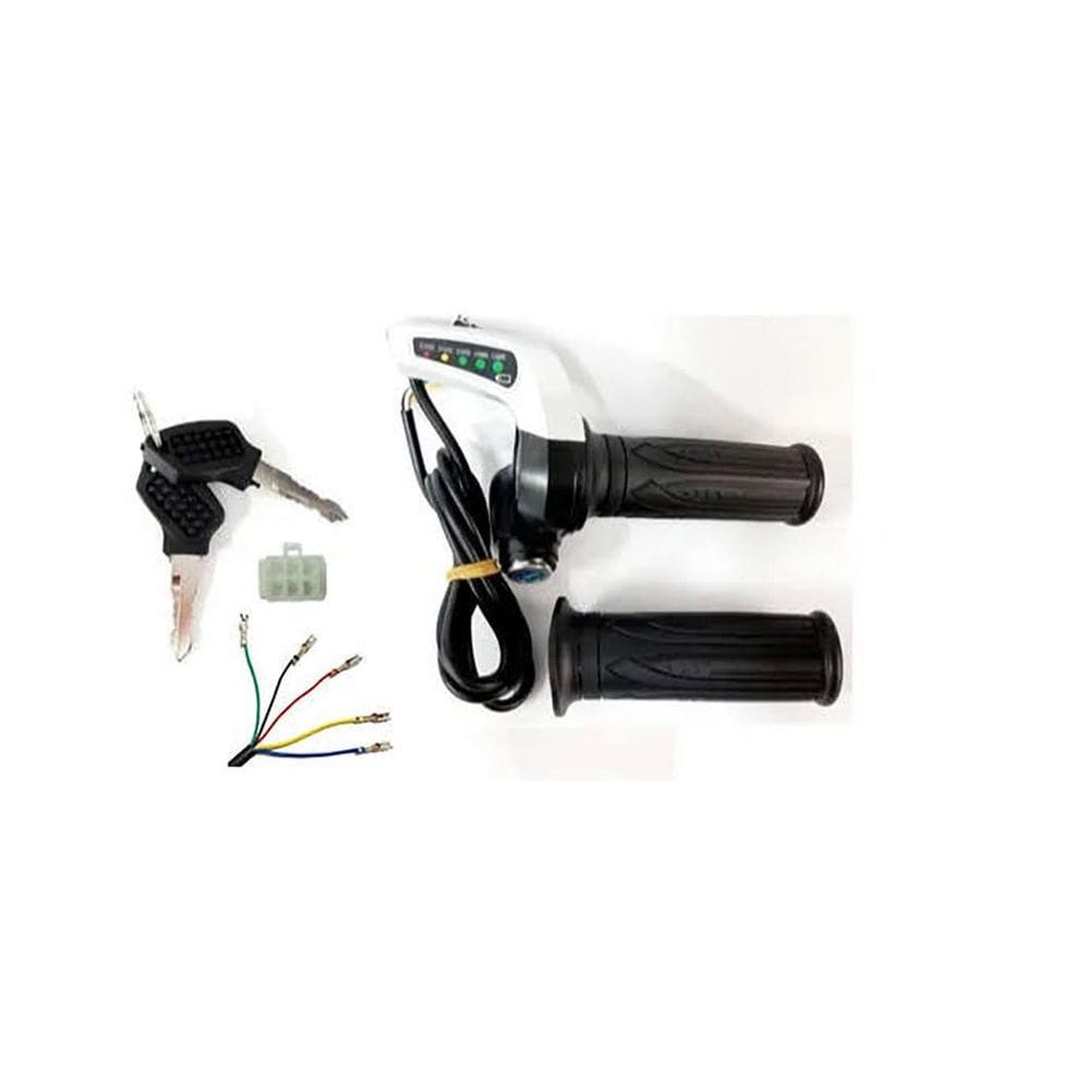 Acelerador Completo Bicicleta Elétrica 5 Fios 36V