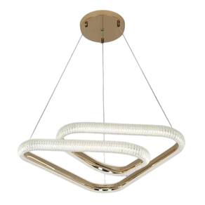 Pendente Triangulos Geometric LED Dimerizável 862095/1 40W Bivolt Branco