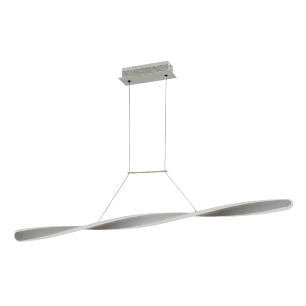 Pendente Helical LED Dimerizável 621PW 36W Bivolt Branco
