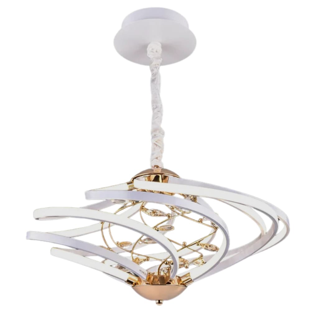 Pendente Planet LED Dimerizável 1438 120W Bivolt Branco