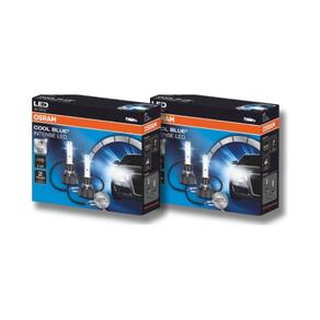 KIT Lâmpadas Osram Led Cool Blue Intense 2 pares H1