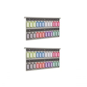 Kit 2 Organizador De Chaves Pasta S C-24 Chaveiros 145