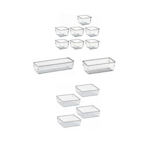 13 Organizadores De Gaveta, Maquiagem, Multiuso Modular