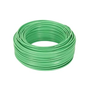 Rolo Cabo Flexível 750v 6mm 100 Metros Verde Cobrecom