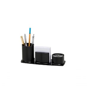 Organizador De Mesa Com Papel Acrimet 740 Preto