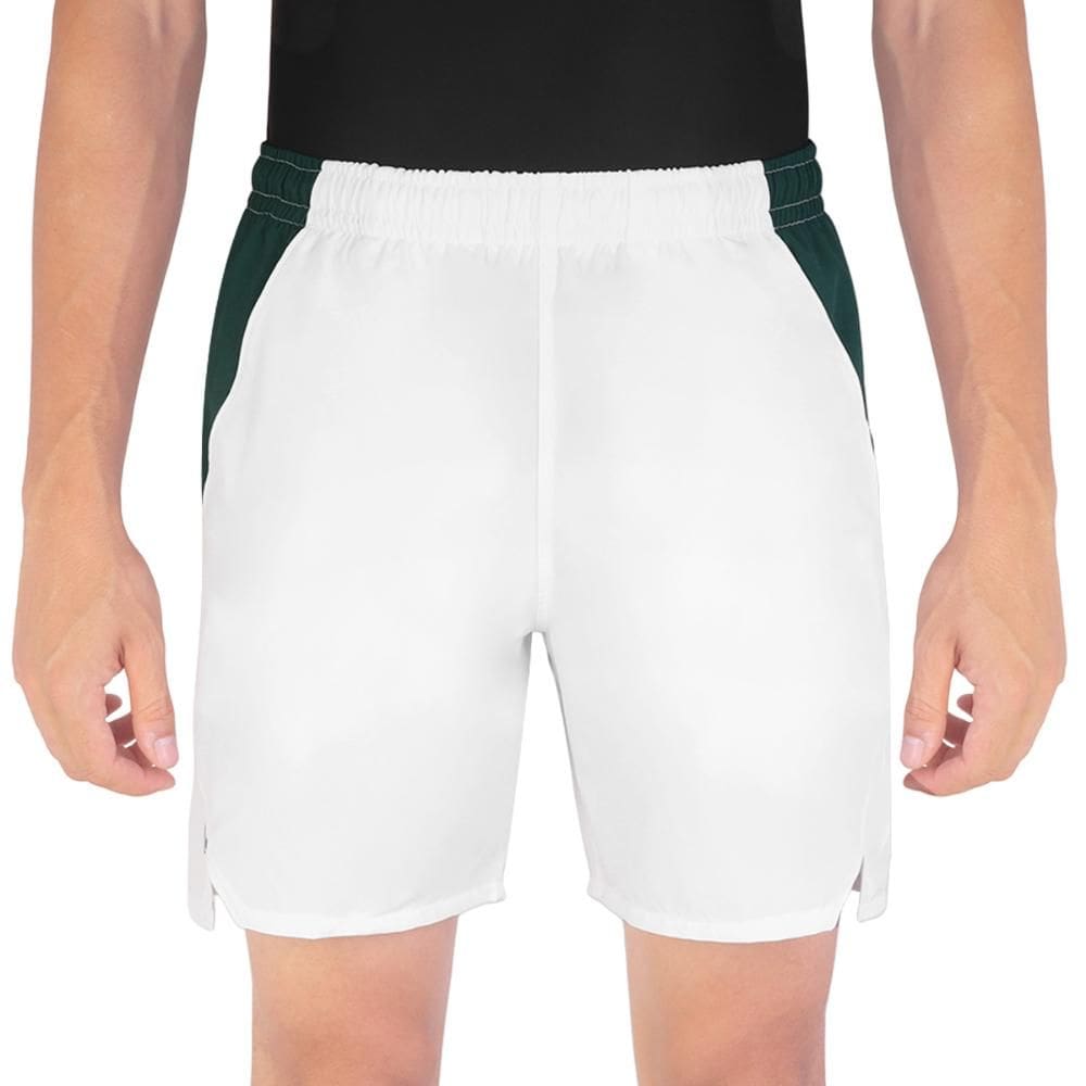 Shorts Fila Match 7In Branco e Verde