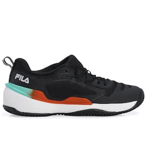 Tênis Fila Winner - Clay - Saibro - Preto Azul e Laranja