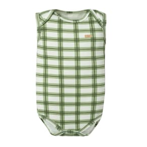 Body Bebê Regata Menino Estampado Verde Camping - Hug
