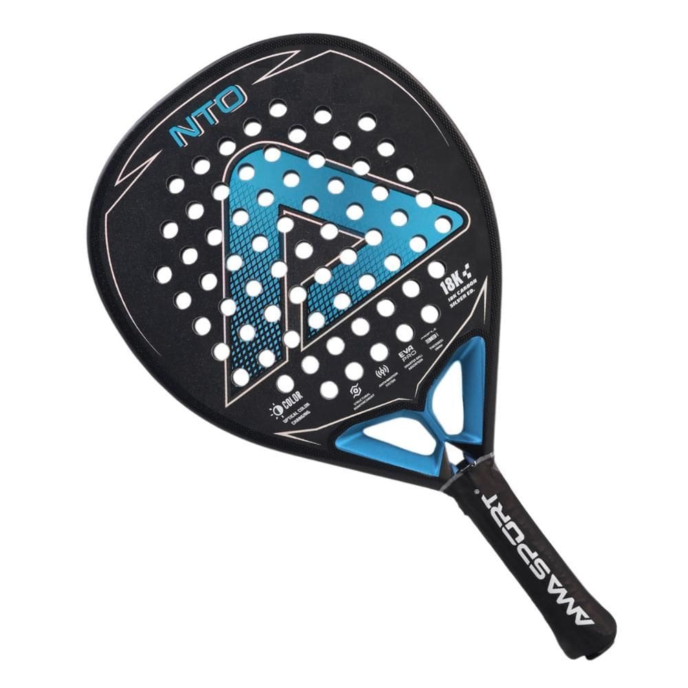 Raquete De Padel Ama Sport NTO Preta E Azul