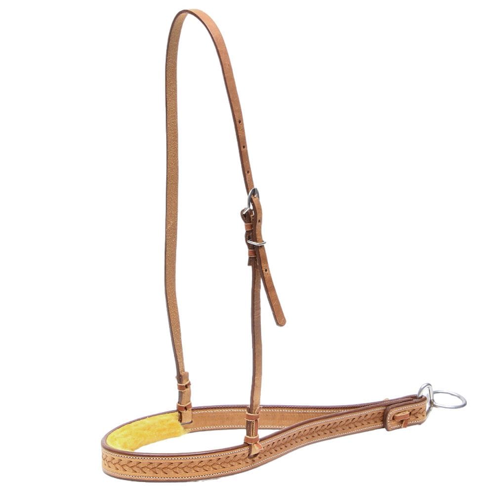 Gamarra em Couro Havana Trançado Com Espuma Top Equine 37173