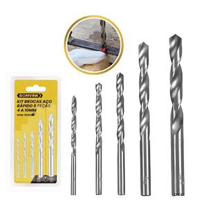 Kit De Brocas Para Metal - Perfuração Segura E Precisa