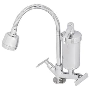 Torneira De Mesa Cozinha Gourmet Flex Inox Com Filtro