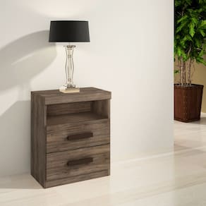 Mesa De Cabeceira Compacto Quarto Cama Rústico