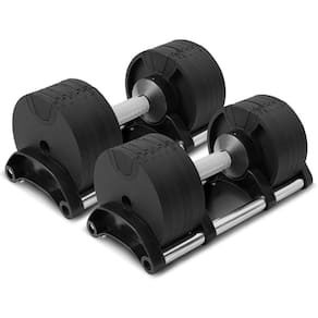 Peso Dumbbell Ajustável Premium Até 32Kg Ahead Sports Preto