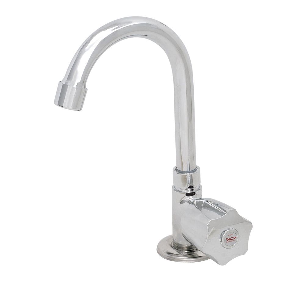 Torneira Lavatório Banheiro Bica Móvel Luxo 1/4V Metal