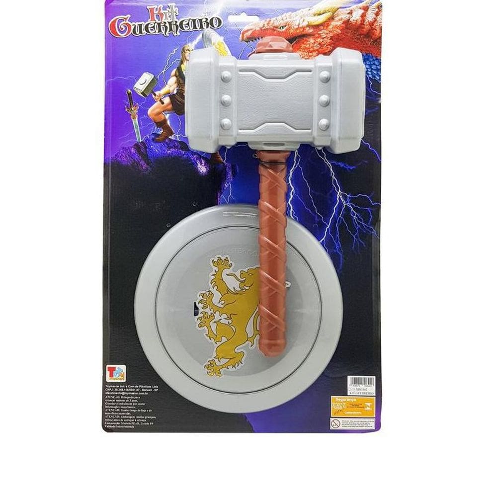 Kit Guerreiro Herói Leão
