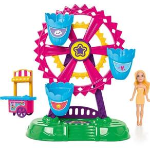 Cenário Temático Playset Parque Da Judy Roda Gigante