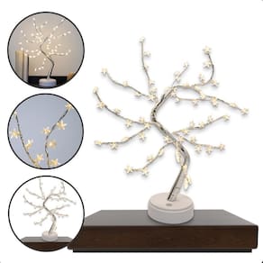 Enfeite Luminoso Natalino Decoração Árvore Led Presente Casa