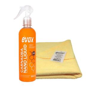 Carnauba Nano Liquid 500Ml + Microfibra Corte A Laser S/