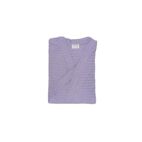 Roupão Atoalhado Adulto Briza Lilas 4008 Tamanho Gg