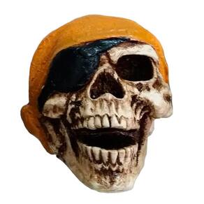 Crânio Caveira Decorativa Esqueleto Skull - Pirata