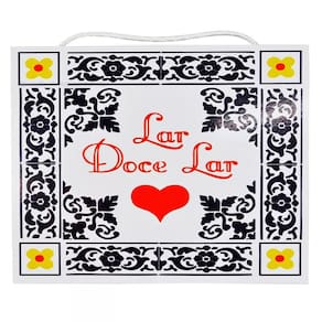 Placa De Parede Em Madeira Decorativa Lar Doce Lar