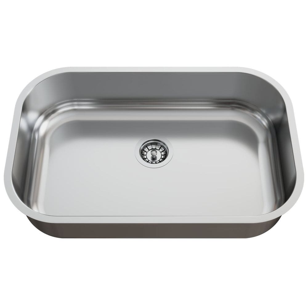 Cuba para Pia de Cozinha em Aço Inox N2 56x35x14cm Polida com Válvula GhelPlus Inox