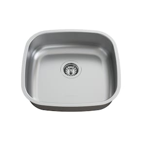 Cuba para Pia de Cozinha em Aço Inox N5 36x33,5x11cm com Válvula GhelPlus Inox