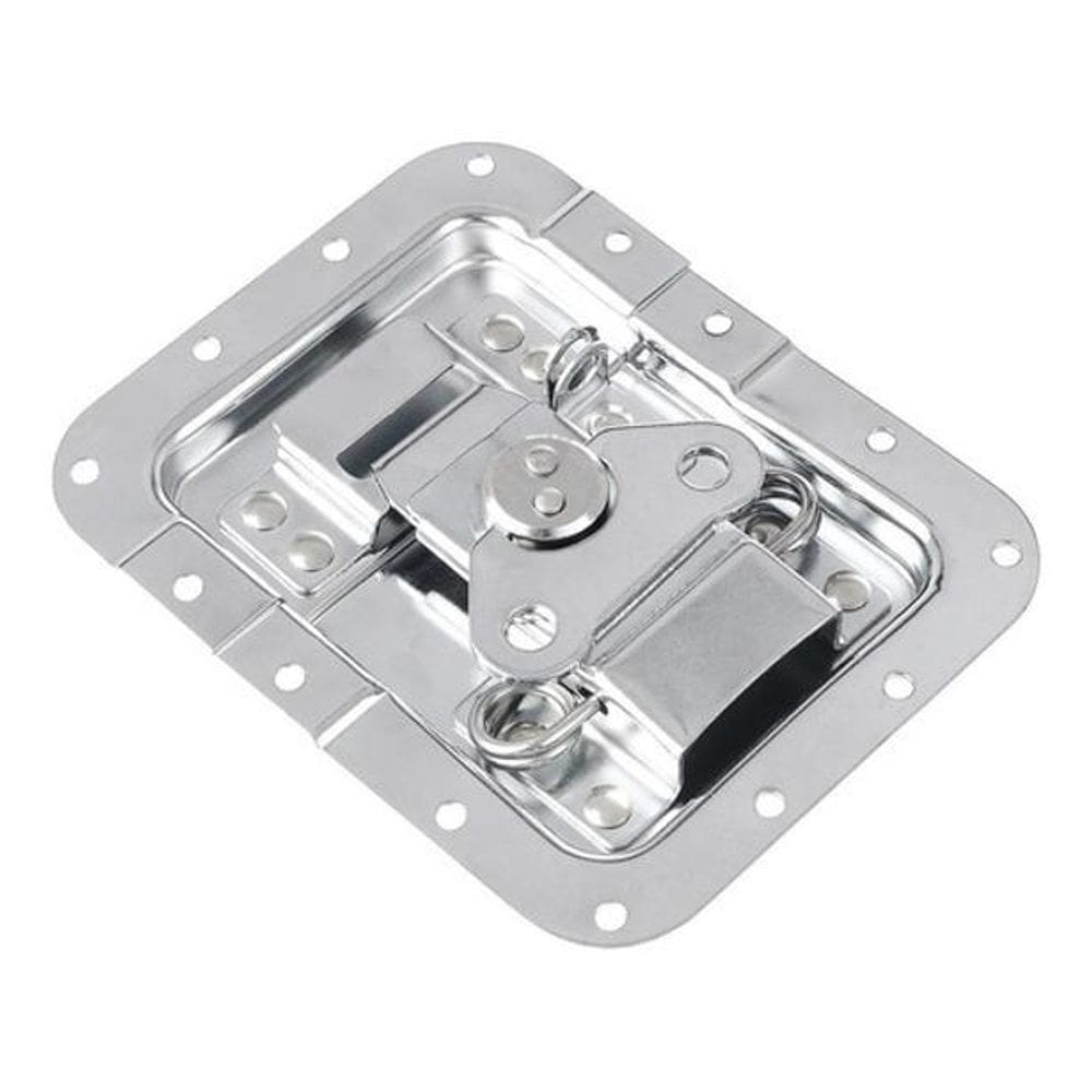 Kit 4 Fecho Borboleta Grande Cromado Porta Cadeado Lu-F01