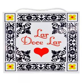 Placa De Parede Em Madeira Decorativa Lar Doce Lar